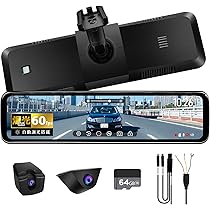 Amazon.co.jp: PORMIDOAUTOドライブレコーダーミラー型【前後カメラ